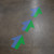 Wayfinding Floor Sign Arrows - Two Color