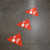 Fire Alarm Wayfinding Floor Sign Arrow Heads