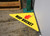 Mop Bucket with Icon - Triangle Corner Floor Sign