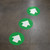 Arrow Wayfinding Floor Sign Dot