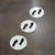 Footprints Wayfinding Floor Sign Dot