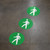 Pedestrian Wayfinding Floor Sign Dot