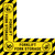 Forklift Fork Storage - Floor Sign Corner