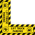 Lift truck Parking - Floor Sign Corner