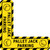 Pallet Jack Parking - Floor Sign Corner
