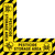 Pesticide Storage Area - Floor Sign Corner