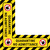 Quarantine No Admittance - Floor Sign Corner
