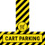 Cart Parking - Floor Sign T's