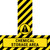 Chemical Storage Area - Floor Sign T's