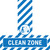 Clean Zone - Floor Sign T's