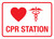 CPR Station Landscape - Wall Sign