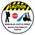 Caution: When Blue Light is Visible Watch For Forklift Traffic Circular - Floor Sign