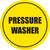 Pressure Washer Circular - Floor Sign