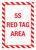 5S Red Tag Area Portrait - Wall Sign