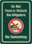 Do Not Feed or Disturb the Alligators - No Swimming with Icon Portrait - Wall Sign