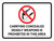 Carrying Concealed Deadly Weapons Is Prohibited In This Area Landscape - Wall Sign