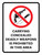 Carrying Concealed Deadly Weapons Is Prohibited In This Area Portrait - Wall Sign