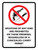 Weapons Of Any Kind Are Prohibited On These Premises Portrait - Wall Sign