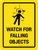 Watch For Falling Objects Portrait - Wall Sign