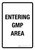 Entering GMP Area Portrait - Wall Sign