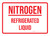 Nitrogen - Refrigerated Liquid Landscape - Wall Sign