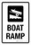 Boat Ramp Portrait - Wall Sign