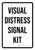 Visual Distress Signal Kit Portrait - Wall Sign