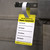Repair DME/HME Equipment - Self-Locking Hang Tag