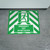 Emergency Exit Do Not Block Landscape - Large Floor Sign