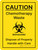 Caution - Chemotherapy Waste Biohazard Portrait - Wall Sign