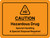 Caution - Hazardous Drug - Special Handling Special Disposal Required Landscape - Wall Sign