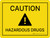 Caution - Hazardous Drugs Landscape - Wall Sign