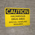 Caution: Hazardous Drug Area Special Handling Required Landscape - Wall Sign