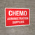 Chemo Administration Supplies Landscape - Wall Sign
