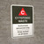 Cytotoxic Waste - Authorized Personnel Only Keep Locked Portrait - Wall Sign