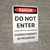 Danger: Do Not Enter Chemotherapy In Progress Portrait - Wall Sign