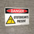 Danger: Ototoxicants Present Landscape - Wall Sign