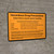 Hazardous Drug Precautions Landscape - Wall Sign