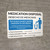 Medication Disposal with Icon - Bilingual Spanish Landscape - Wall Sign