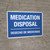Medication Disposal - Desecho De Medicinas - Bilingual Spanish Landscape - Wall Sign