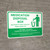 Medication Disposal Box - Bilingual Spanish Landscape - Wall Sign