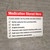Medication Stored Here - Please Ensure The Following Has Been Checked Landscape - Wall Sign