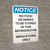 Notice: No Food Or Drinks To Be Stored In This Refrigerator Medications Only Portrait Wall Sign