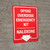 Opioid Overdose Emergency Kit - Naloxone Portrait - Wall Sign