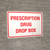 Prescription Drug Drop Box Landscape - Wall Sign