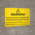 Warning - Hazardous Drug Handling Area PPE Required Landscape - Wall Sign