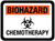 Biohazard - Chemotherapy Rectangular - Floor Sign