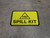 Hazardous Drugs Spill Kit Rectangular - Floor Sign