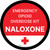 Emergency Opioid Overdose Kit Naloxone Circular - Floor Sign