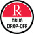 Prescription Drug Rx Drop-off Circular - Floor Sign